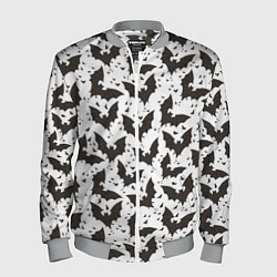 Бомбер мужской Летучие мыши, цвет: 3D-меланж