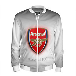 Бомбер мужской F C Arsenal, цвет: 3D-белый