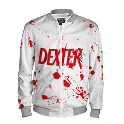 Мужской бомбер Dexter logo Декстер брызги крови