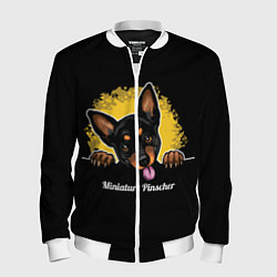Мужской бомбер Пинчер Miniature Pinscher