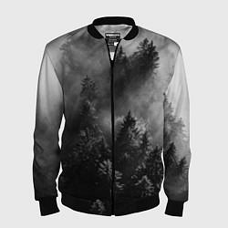 Мужской бомбер МРАЧНЫЙ ЛЕС FOREST