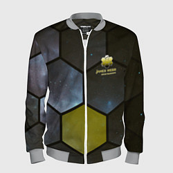Мужской бомбер JWST space cell theme