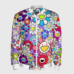Мужской бомбер Цветы Takashi Murakami