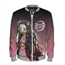 Бомбер мужской НЕЗУКО NEZUKO SLAYER, цвет: 3D-меланж