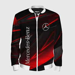 Бомбер мужской Mercedes-Benz Геометрия, цвет: 3D-белый