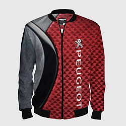 Мужской бомбер Peugeot texture
