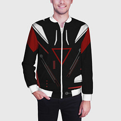 Бомбер мужской Сайрекс Сyrex CS GO, цвет: 3D-белый — фото 2