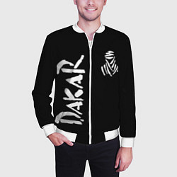 Бомбер мужской Дакар ралли, цвет: 3D-белый — фото 2