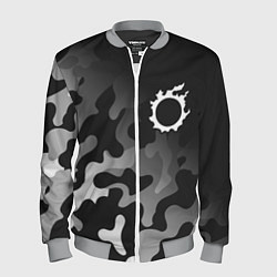 Бомбер мужской FINAL FANTASY XIV - METEOR, цвет: 3D-меланж