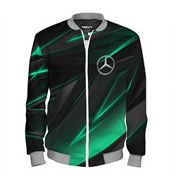 Мужской бомбер MERCEDES-BENZ AMG NEON STRIPES PETRONAS