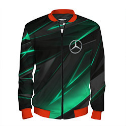 Мужской бомбер MERCEDES-BENZ AMG NEON STRIPES PETRONAS