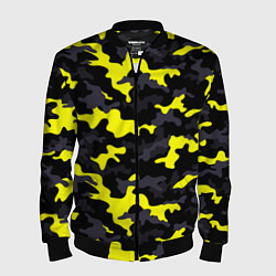 Мужской бомбер Black Camo