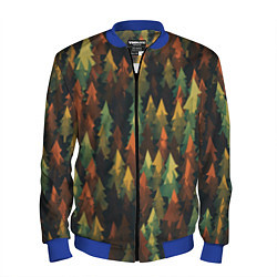 Бомбер мужской Spruce forest, цвет: 3D-синий
