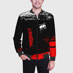 Бомбер мужской The prodigy : дарование, цвет: 3D-черный — фото 2