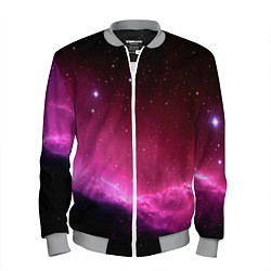 Бомбер мужской Night Nebula, цвет: 3D-меланж