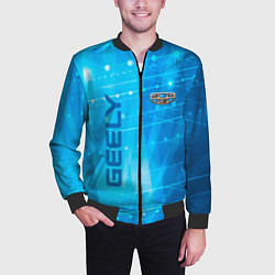 Бомбер мужской Geely sport, цвет: 3D-черный — фото 2