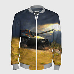 Бомбер мужской Танк Е100, цвет: 3D-меланж