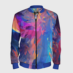 Мужской бомбер Splash of colors