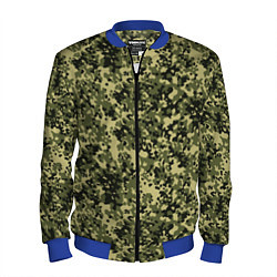 Бомбер мужской Камуфляж Flecktarn Jeitai, цвет: 3D-синий