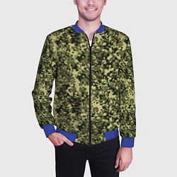 Бомбер мужской Камуфляж Flecktarn Jeitai, цвет: 3D-синий — фото 2