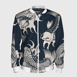 Мужской бомбер Japan carp