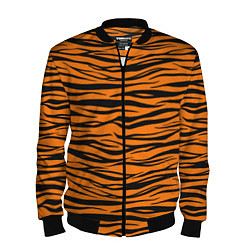 Бомбер мужской Тигра, цвет: 3D-черный