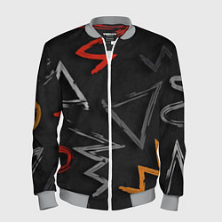 Мужской бомбер Паттерн фигуры