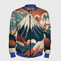 Мужской бомбер Ретро Фудзияма