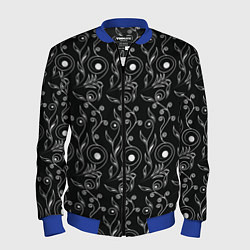 Мужской бомбер Black style pattern