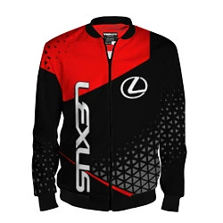 Бомбер мужской Lexus - red sportwear, цвет: 3D-черный