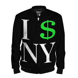 Бомбер мужской I steal NY - Payday 3, цвет: 3D-черный