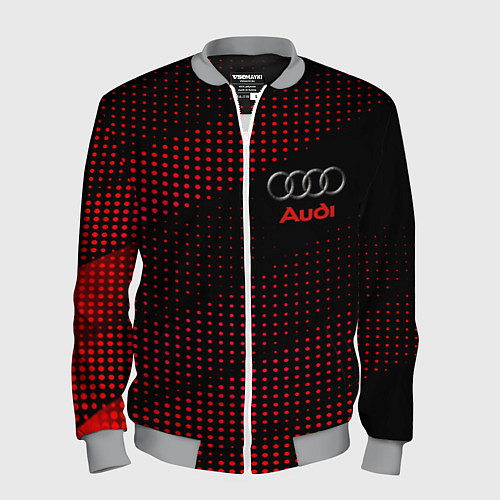 Мужской бомбер Audi sportdot / 3D-Меланж – фото 1