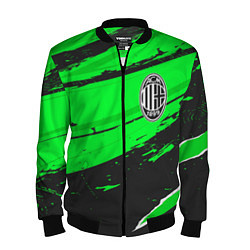 Бомбер мужской AC Milan sport green, цвет: 3D-черный