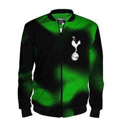 Бомбер мужской Tottenham sport halftone, цвет: 3D-черный