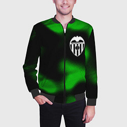 Бомбер мужской Valencia sport halftone, цвет: 3D-черный — фото 2