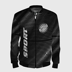 Бомбер мужской Chrysler sport metal, цвет: 3D-черный