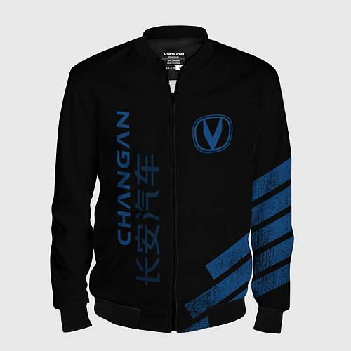 Мужской бомбер Changan / 3D-Черный – фото 1