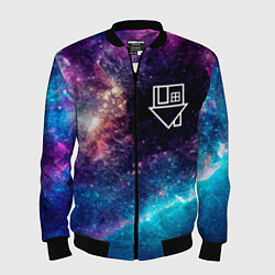 Бомбер мужской The Neighbourhood space rock, цвет: 3D-черный