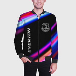 Бомбер мужской Everton speed game lights, цвет: 3D-черный — фото 2