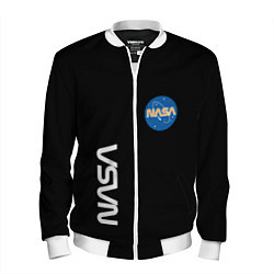 Мужской бомбер NASA logo usa space