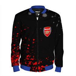 Бомбер мужской Arsenal spash, цвет: 3D-синий