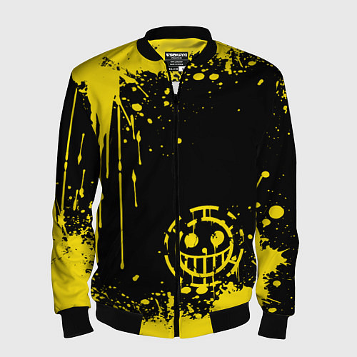 Мужской бомбер Трафальгар Д Ватер Ло прозвище пират / 3D-Черный – фото 1