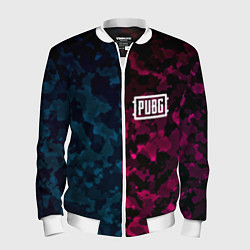 Мужской бомбер PUBG camo texture