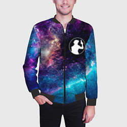 Бомбер мужской Cowboy Bebop space anime, цвет: 3D-черный — фото 2