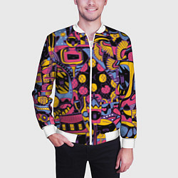 Бомбер мужской О Париж, цвет: 3D-белый — фото 2