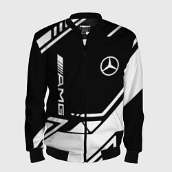 Мужской бомбер Mercedes bens geometry