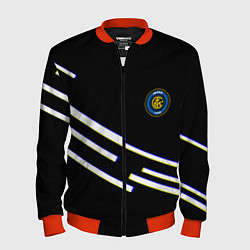 Бомбер мужской Inter line fc, цвет: 3D-красный