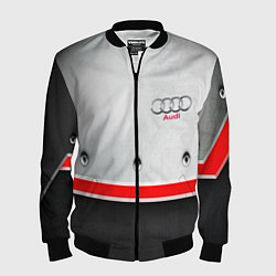 Бомбер мужской Audi metal sport, цвет: 3D-черный