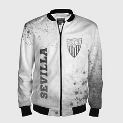 Бомбер мужской Sevilla - white gradient вертикально, цвет: 3D-черный