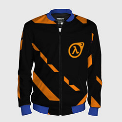 Мужской бомбер Half life geometry orange